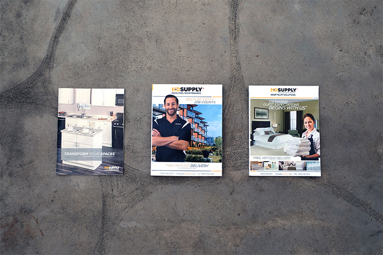 Three HD Supply Catalogs